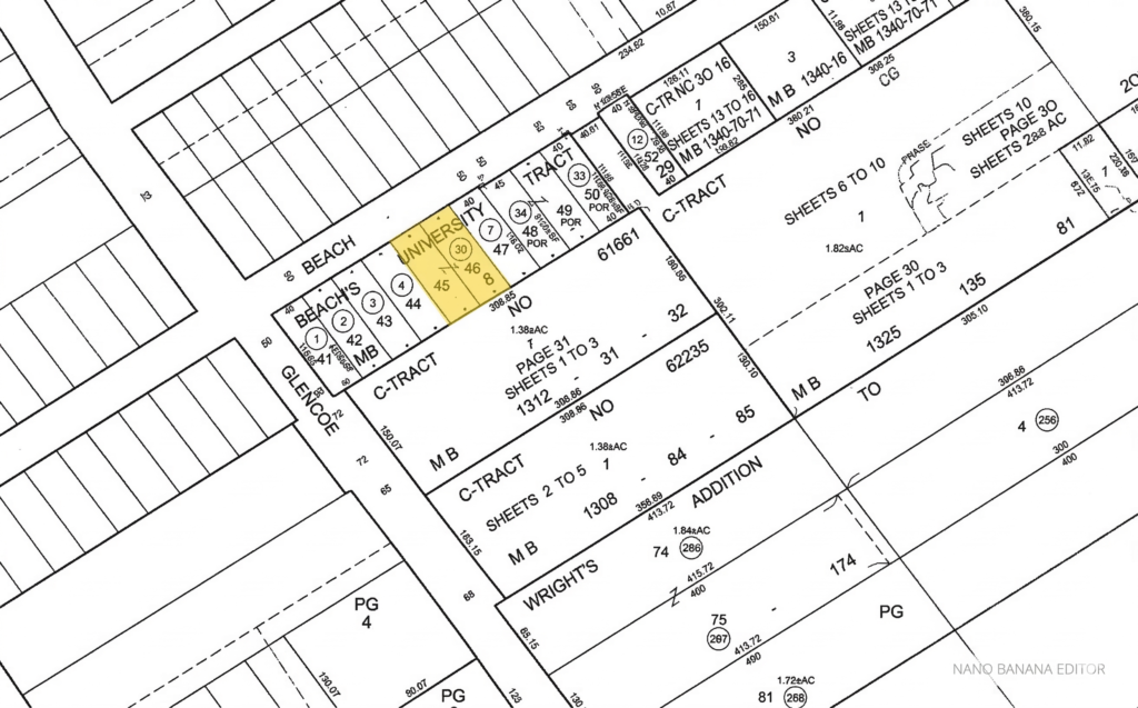 13360 beach ave parcel map 031426
